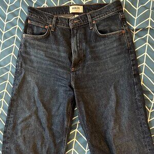AGOLDE Dark Wash Denim Jeans